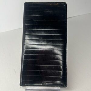 🖤Christian Dior | Vintage Black Bifold Horizontal Quilted Leather Long Wallet🖤